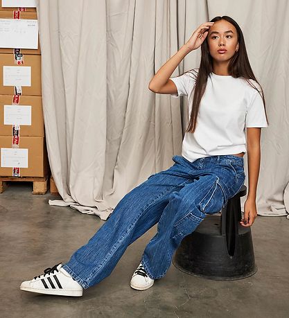 Hound Jeans - Last - Bred - Dark Blue Begagnad