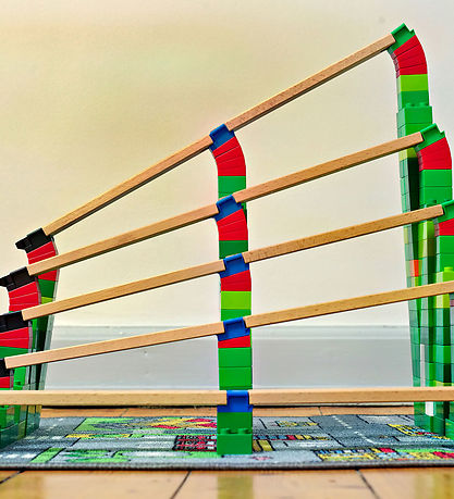 Toy2 Track Connectors - 8 st. - Hellingen