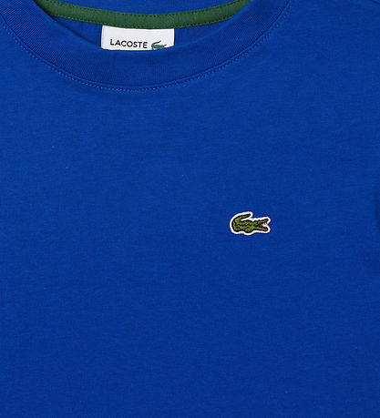 Lacoste Stuttermabolur - Kóbalt