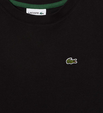 Lacoste Stuttermabolur - Svart