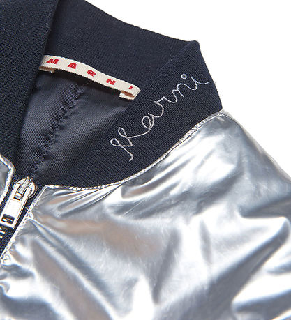 Marni Puffer Jacket - Silver