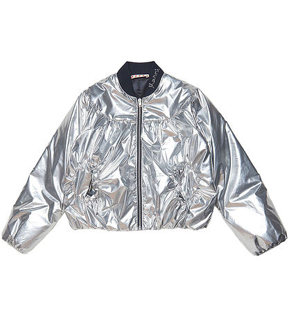 Marni Puffer Jacket - Silver
