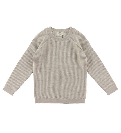Copenhagen Colors Blouse - Wool - Pale Cream Melange