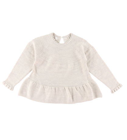 Copenhagen Colors Blouse - Wool - Pale Cream Melange