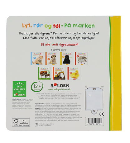 Forlaget Bolden Book w. Sound - Listen, Touch and Feel: On the F
