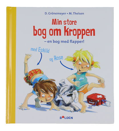 Forlaget Bolden Book - Min Large Book About Body - Danish