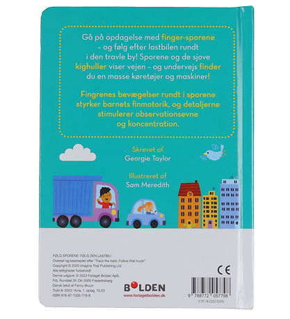 Forlaget Bolden Book - Follow It Truck! - Danish