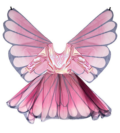 Great Pretenders Costume - Butterfly dress w. Wings