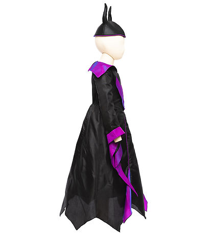 Great Pretenders Kostüm - Bösewicht-Prinzessin-Kleid m. Hut - Sc
