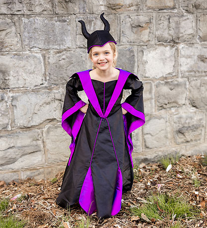 Great Pretenders Costume - Villain Princess Dress w. Hat - Black