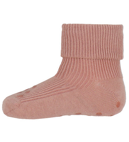 Minymo Socks - 2-Pack - Anti-Slip - Rose Cloud