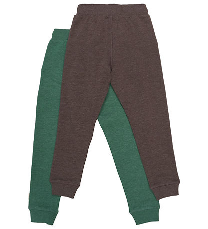 Minymo Jogginghosen - 2er-Pack - Hunter Green