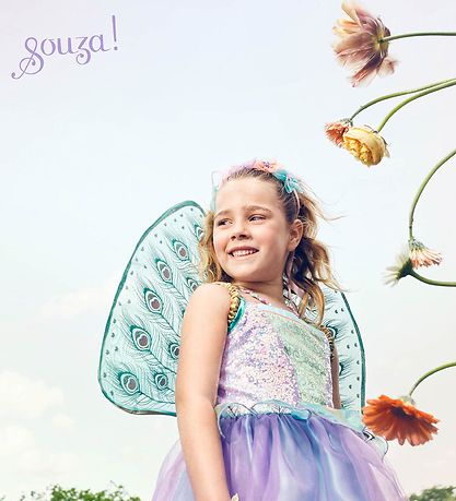 Souza Kostüm - Pfauenkleid - Tamara - Lila
