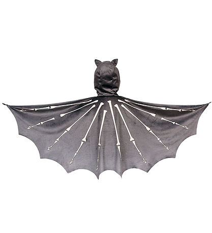 Souza Kostüm - Umhang - Fledermaus - Grau