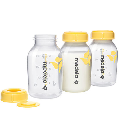 Medela Bottles for breast milk - 3-Pack - 150 mL