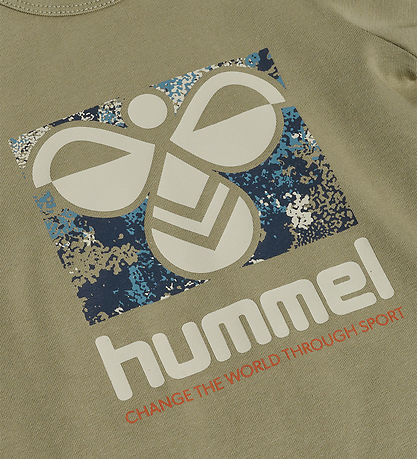 Hummel Bodysuit l/s - hmlJaume - Mermaid w. Logo