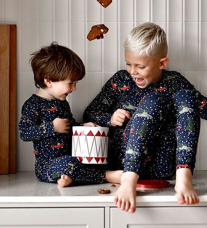 The New Siblings Jumpsuit - TnsHoliday - Navy Blazer w. Print