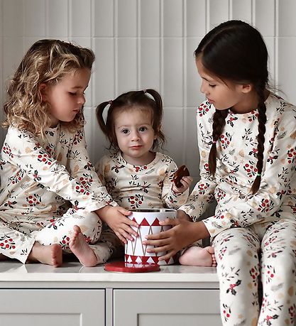 The New Siblings Jumpsuit - TnsHoliday - Ecru w. Print