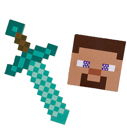 Disguise Búningur - Minecraft sverð og Kannski