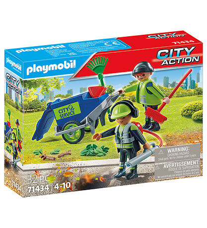 Playmobil City Action - City cleaning team - 71434 - 32 Parts