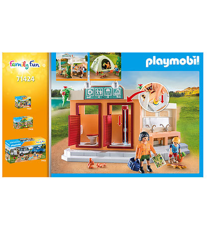 Playmobil Family Fun - Campingplatz - 71424 - 100 Teile