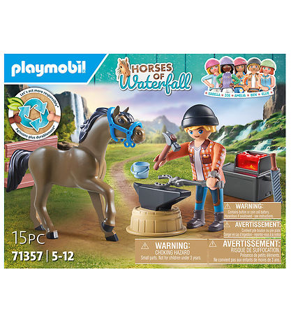 Playmobil Vesiputouksen hevoset - Horseshoe Ben ja Achilles - 71