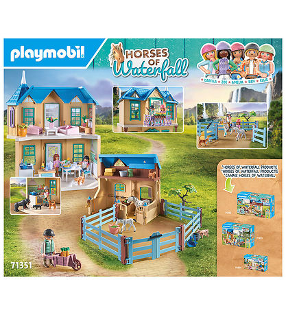 Playmobil Chevaux De Cascade - Waterfall Ranch - 71351 - 264 De