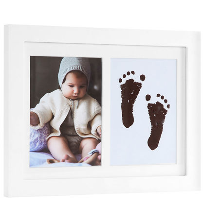 Vanilla Copenhagen Hand and footprint set w. Picture Frame - Ink