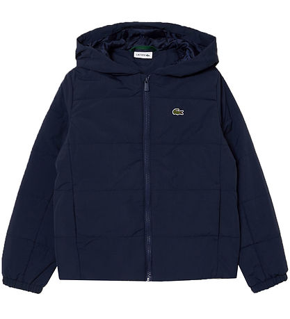 Lacoste Padded Jacket Navy Blue Quick Shipping KW CZ
