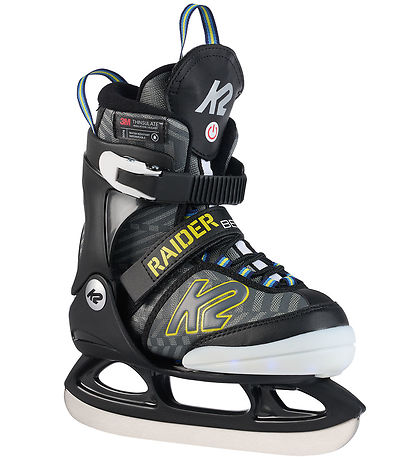 K2 Schlittschuhe m. Light - Raider Beam Ice - Grau/Schwarz