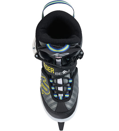 K2 Schlittschuhe m. Light - Raider Beam Ice - Grau/Schwarz