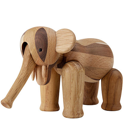 Kay Bojesen Holzfigur - Elefant - 12 cm - Mini - berarbeitetes