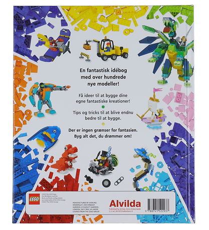 Alvilda Book - The Large Book With LEGO® Ideas - Danish