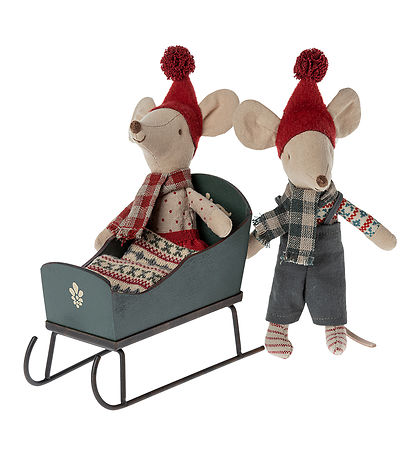 Maileg Kane - Mouse - Green