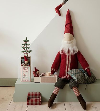 Maileg Tomte - Liten - 85 cm - Rd