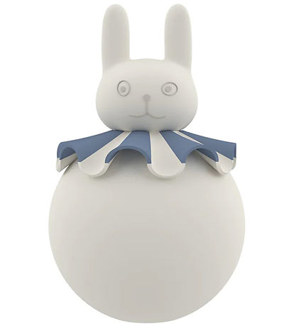 OYOY Night Lamp - Rabbit - 12x18.5 cm - Offwhite/Blue