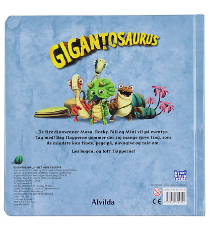 Alvilda Buch - Gigantosaurus - Das wilde Abenteuer - Klappen öff
