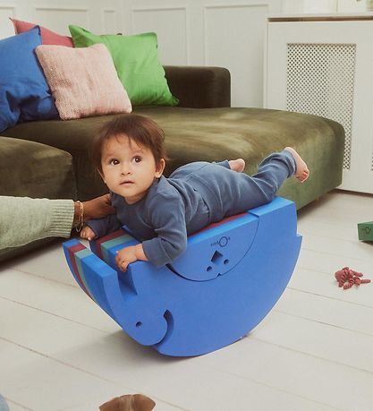 bObles Elephant - L 24 - 55x21x31 cm - Blue Gym