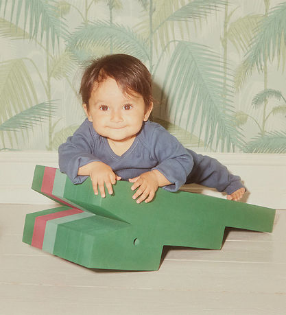 bObles Crocodile - L 24 - 60x24x18 cm - Green Gym