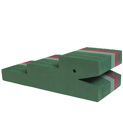 bObles Crocodile - L 24 - 60x24x18 cm - Green Gym