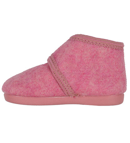 En Fant Slippers - Wool - Wild Rose
