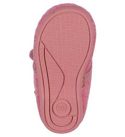 En Fant Slippers - Wool - Wild Rose