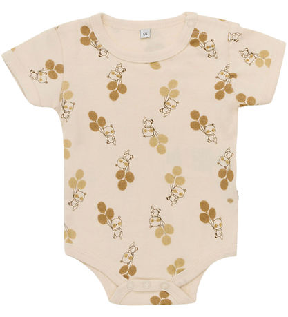 Pippi Baby Bodysuit k/æ - 4-Pack - Whitecap Grey