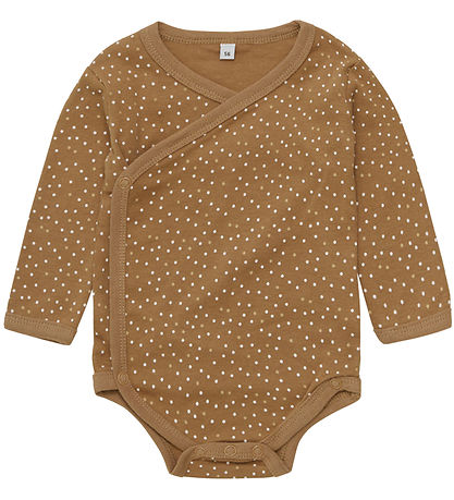 Pippi BabySla-om Bodysuits L/æ - 4-Pack - Whitecap Grey