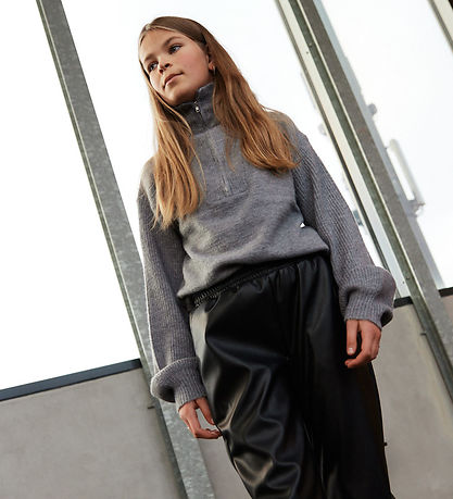 Cost:Bart Bluse - Strick - CBSabine - Dark Grey Melange