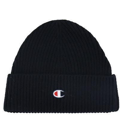 Bonnet Champion - Laine/Polyester - Noir