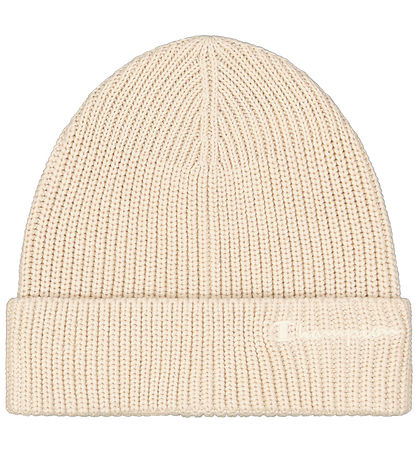 Champion Beanie - Wool/Polyester - Cream