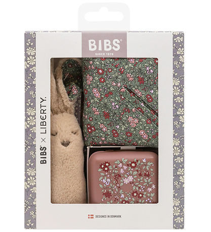 BIBS X Liberty Coffret-Cadeau - Bavoir Bandana/Ttines/Bote  t