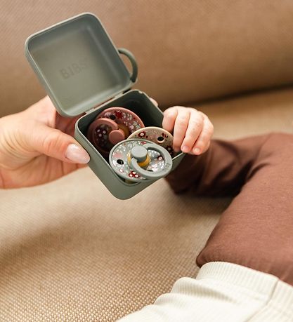 BIBS X Liberty Pacifier box - 7x5 cm - Pine
