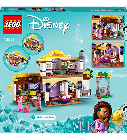 LEGO® Disney - Óskað - Asha's Cottage - 43231 - 509 Partar